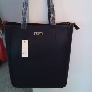 BCBG Black Saylor Tote Bag